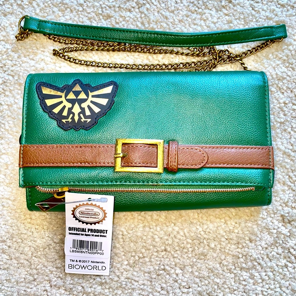 Zelda Bioworld Nintendo Cross Body NEW!